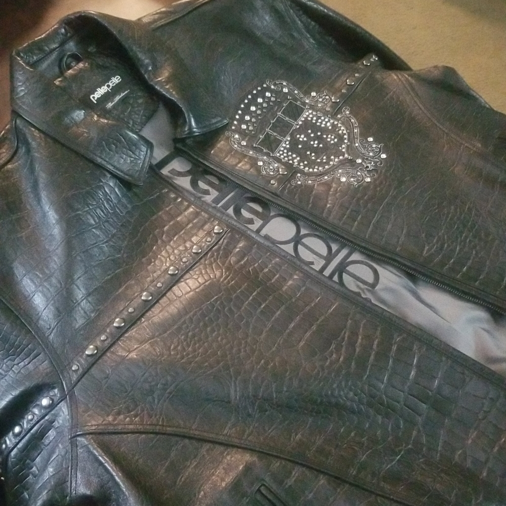 Mens Pelle Pelle leather jacket size 52